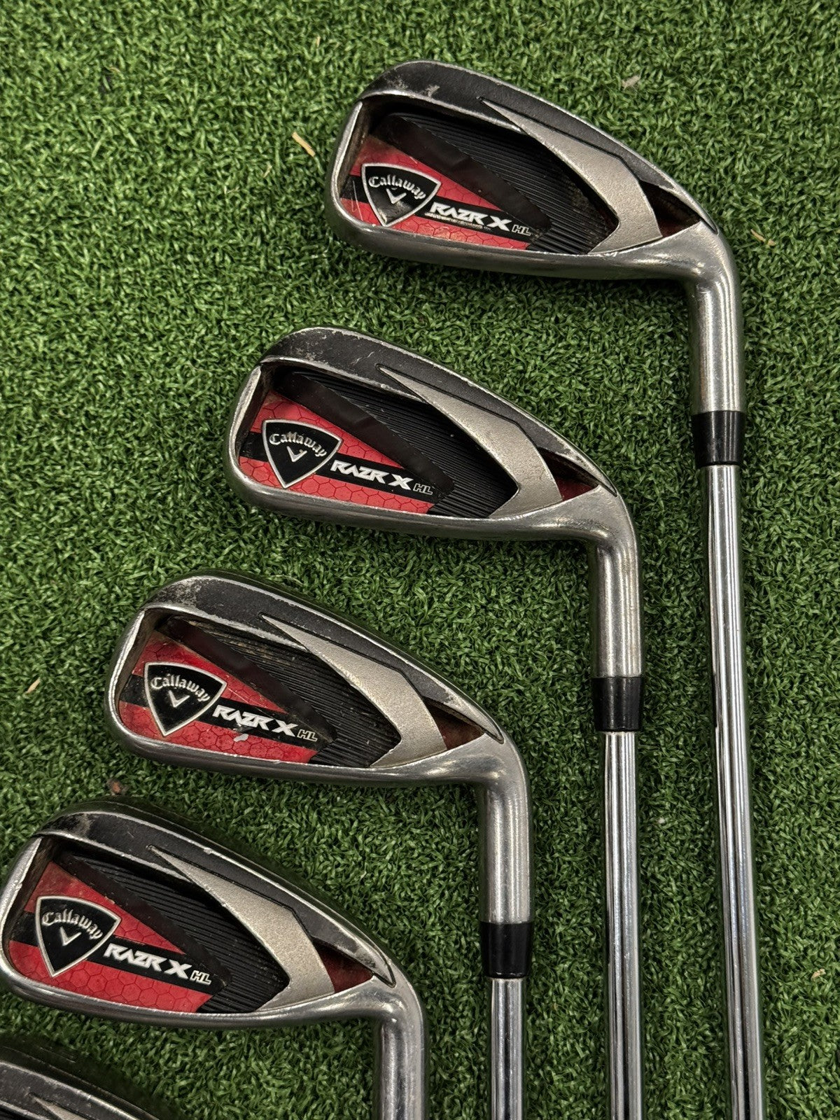 Callaway RAZR X HL Iron Set 5-SW Uniflex Steel Shafts