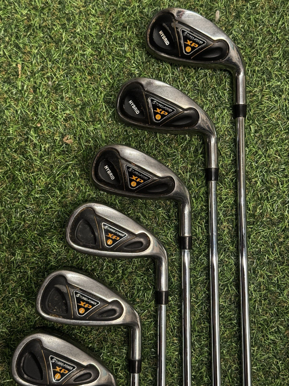 Turbo Power XP I Iron Set 3-Sw Regular Steel Shafts
