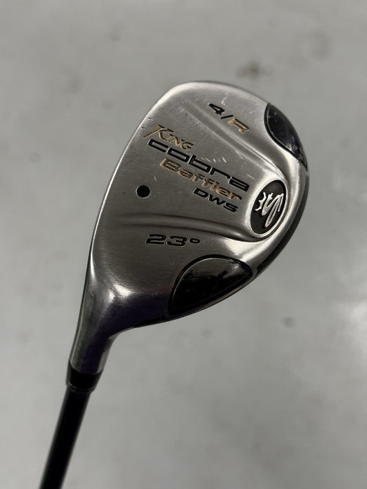 Cobra King Baffler Left Hand DWS #4 Hybrid 23 Degree Regular Flex