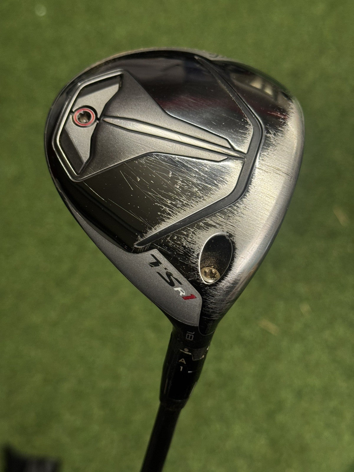 Titleist TSR1 5 Wood 18 Degree Stiff Flex TENSEI AV Blue 65 Shaft