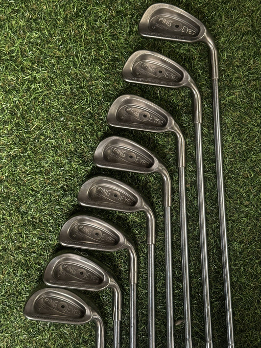 Ping Eye 2 Iron Set 3-PW Black Dot Regular Flex Ping Karsten Shafts