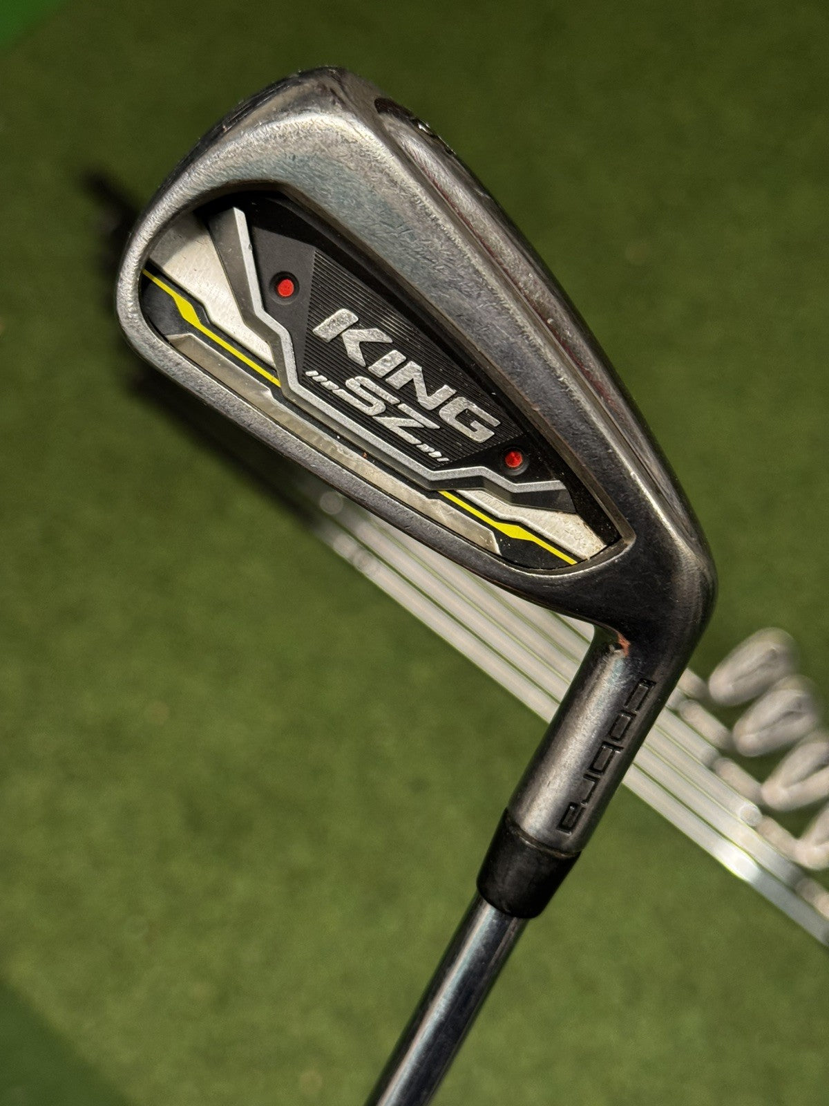 Cobra King SZ Iron Set 5-PW+GW Stiff Flex Cobra Steel Shafts