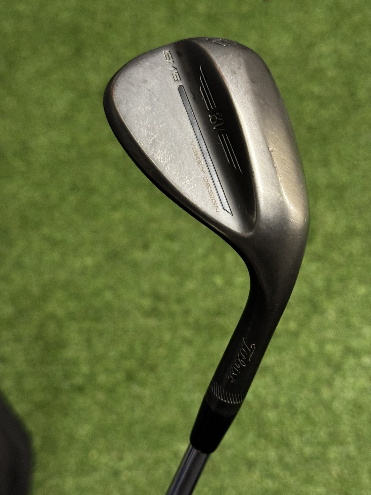 Titleist Vokey SM9 Jet Black Lob Wedge 60 Degree Wedge Flex Shaft