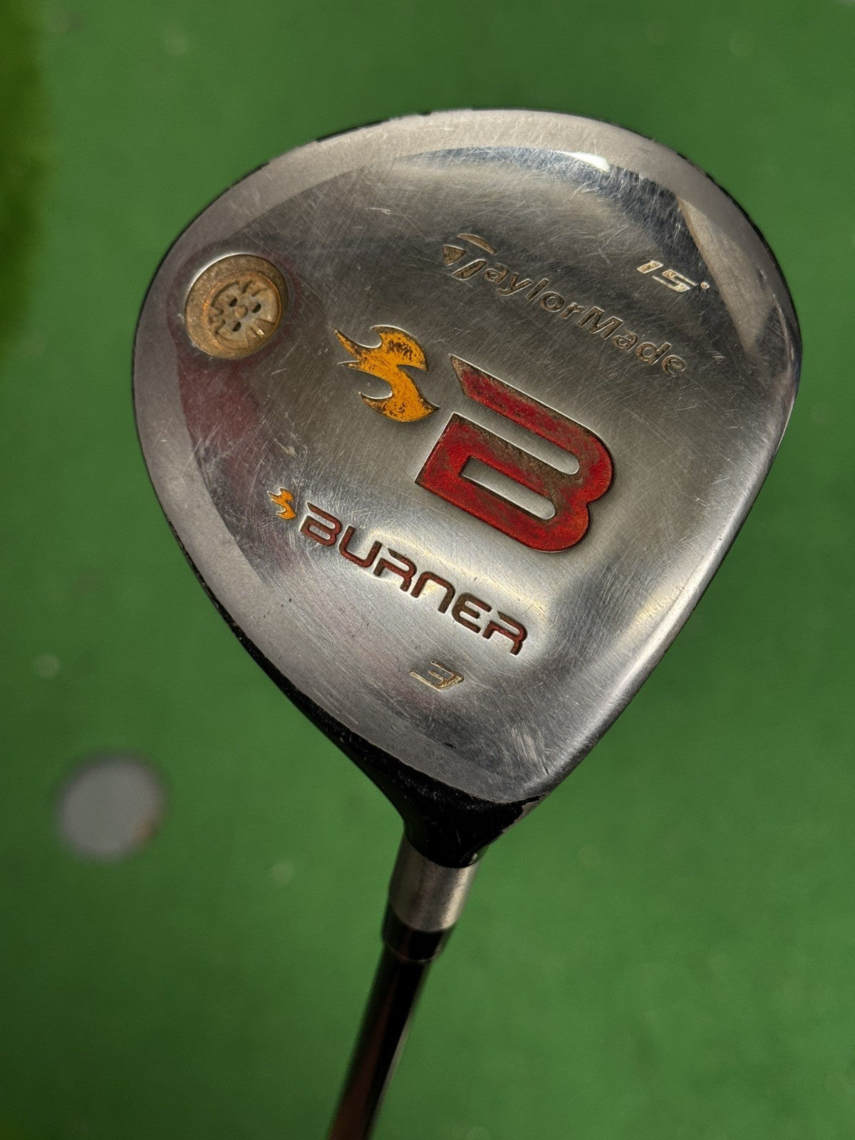 Taylormade Burner 2008 3 Wood 15 Degree Regular Flex REAX Shaft