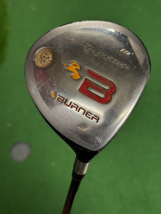 Taylormade Burner 2008 3 Wood 15 Degree Regular Flex REAX Shaft