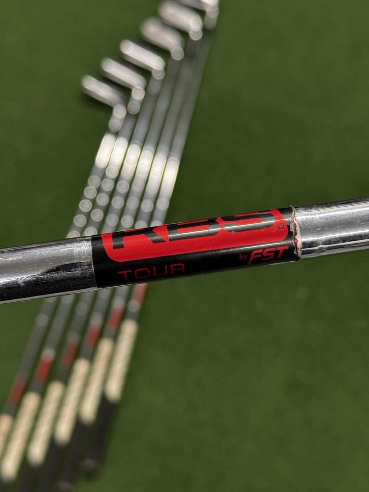 Nike VR Pro Iron Combo Set 4-PW Stiff Flex KBS Tour Shafts