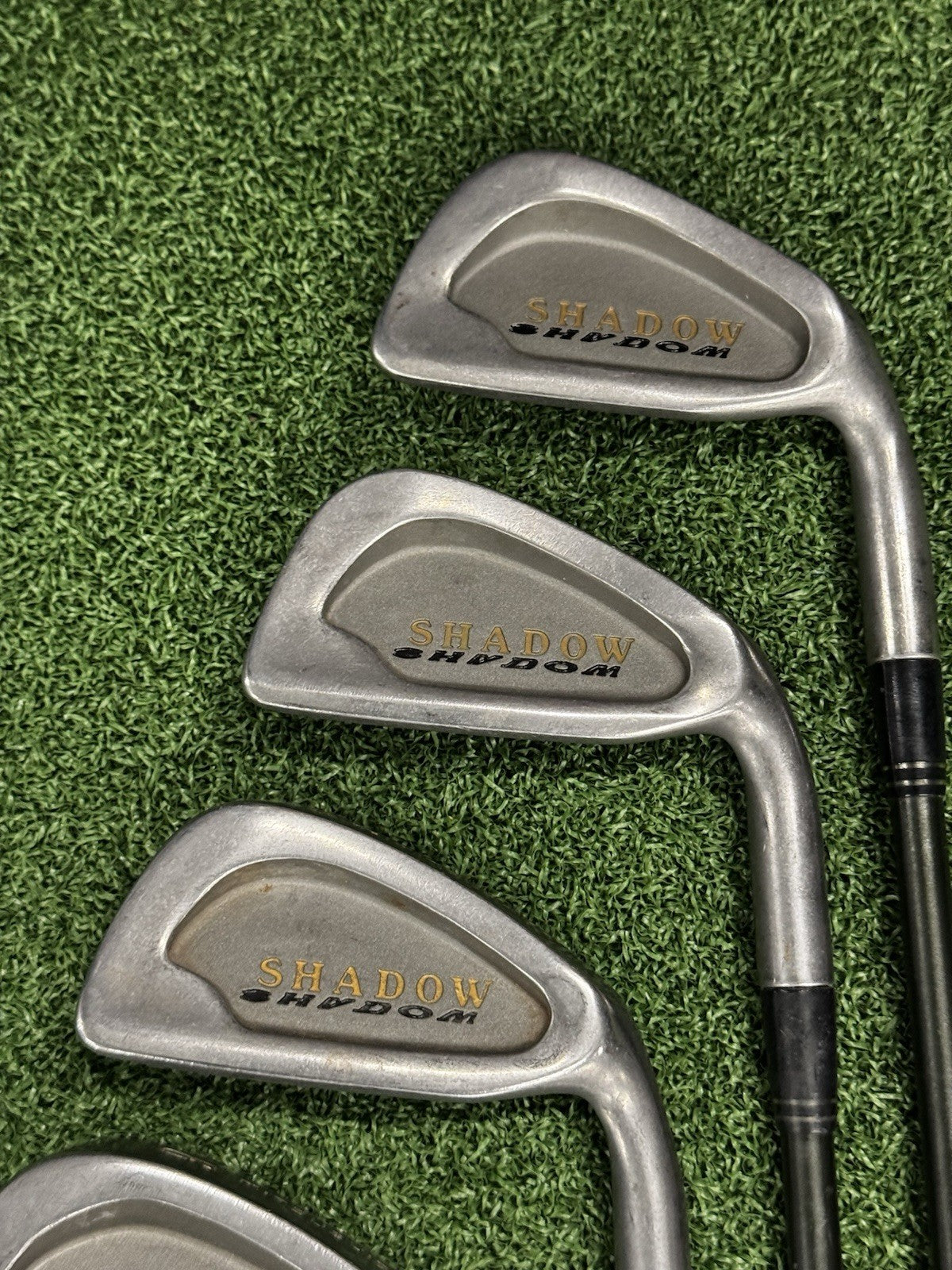 Mitsushiba Shadow Iron Set 3-SW (NO PW) Good Condition Graphite Shafts *Used*