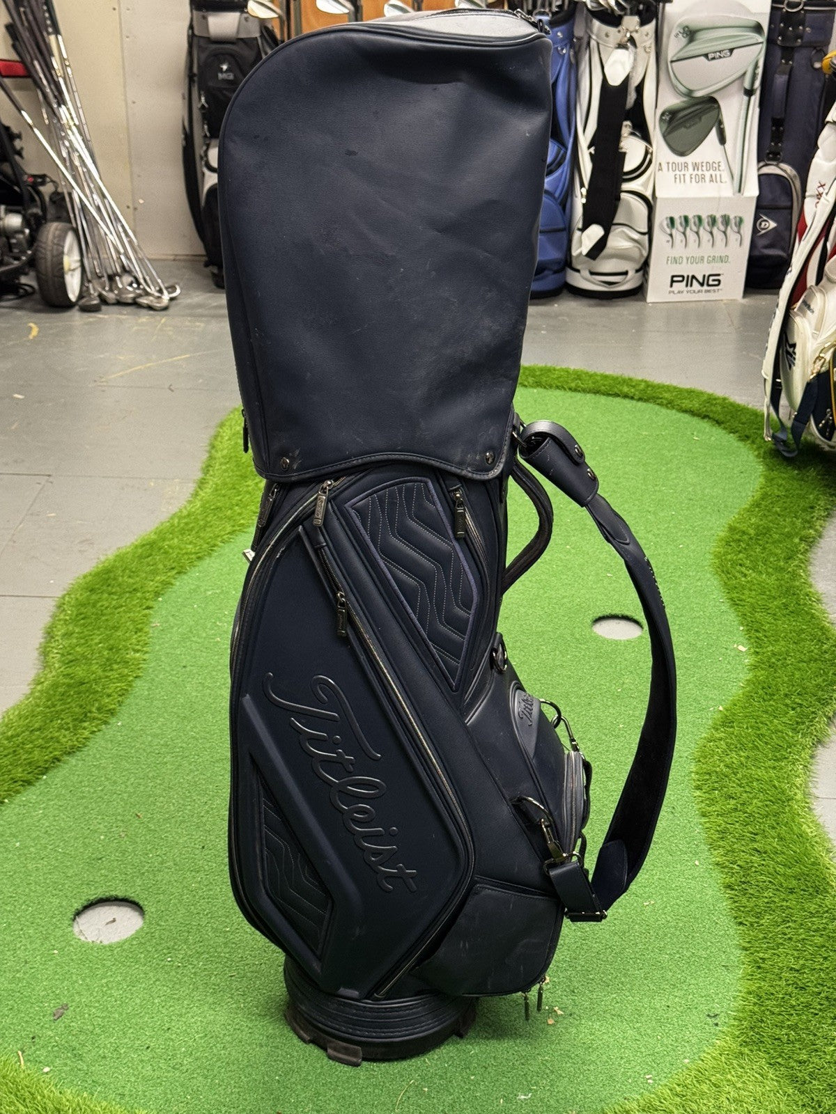 Titleist Albatross Tour Series Golf Bag Navy *RARE*