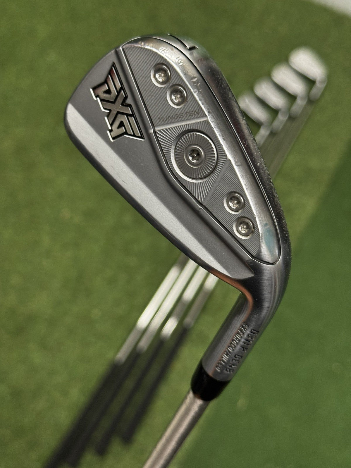 PXG 0311P GEN6 Double Chrome Iron Set 7-GW Stiff Flex SteelFiber Shafts