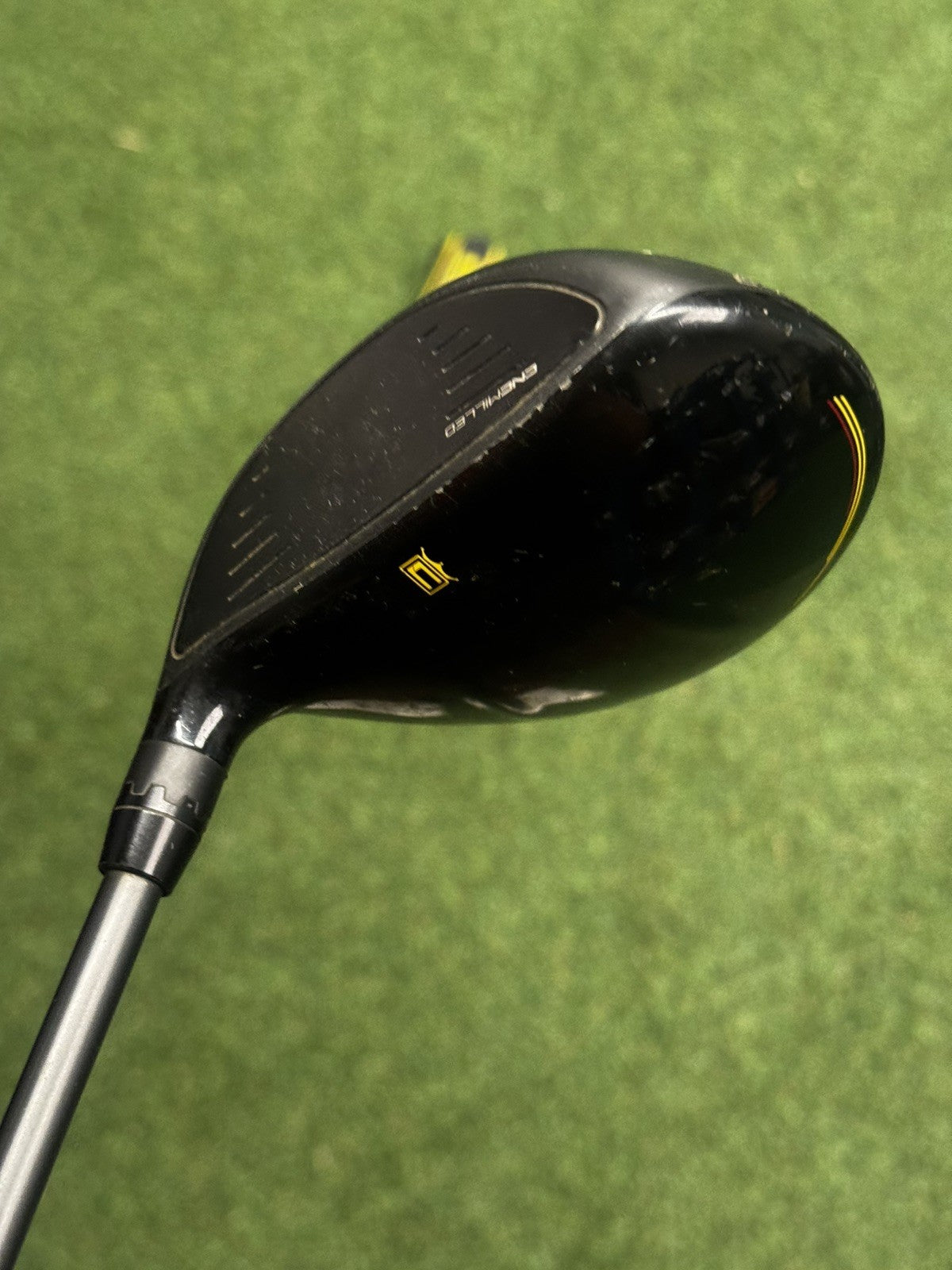 Cobra King Speedzone 3 Wood 14.5 Degree Stiff Flex HZRDUS Smoke Yellow Shaft