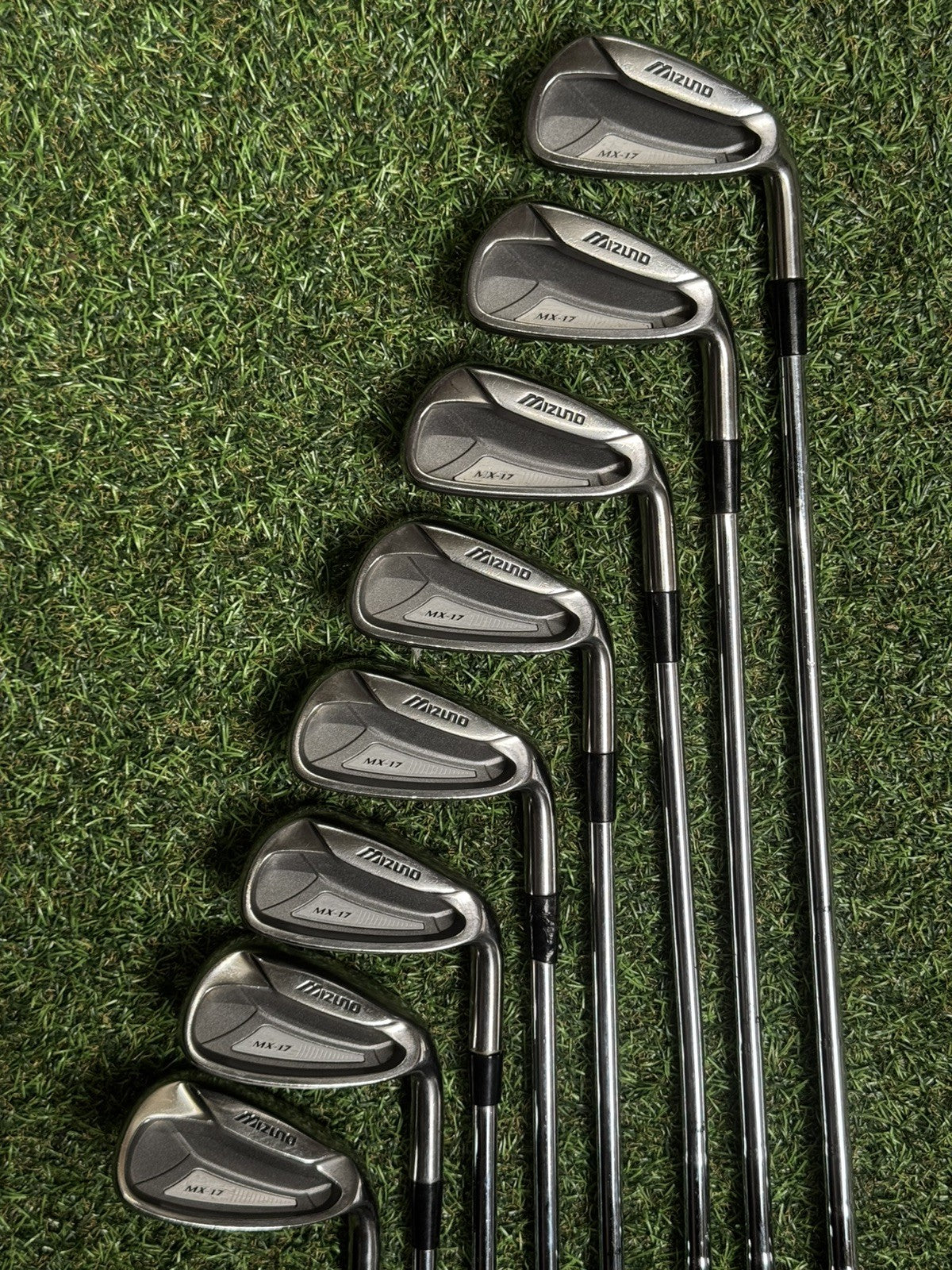 Mizuno MX-17 Iron Set 4-SW Stiff Flex Mizuno Dynamic Gold S300 Shafts