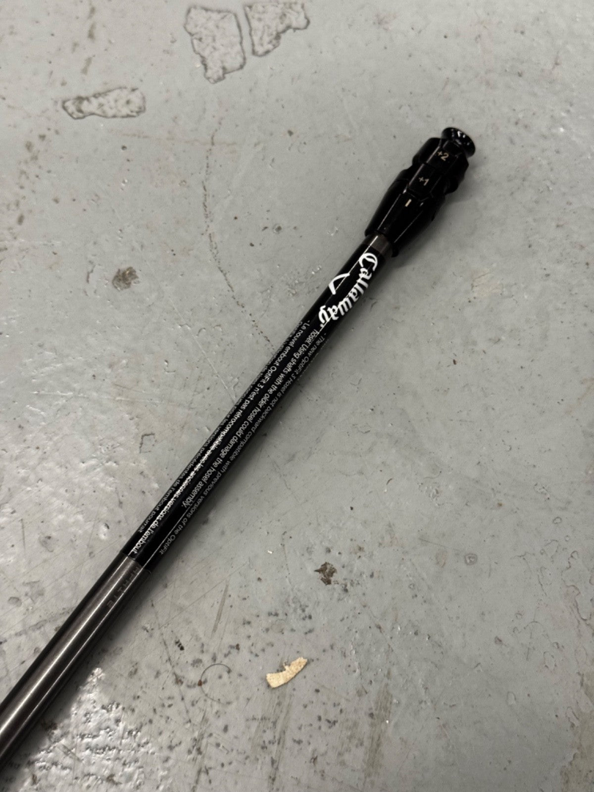 Aldila Synergy 50A Senior Flex fairway wood Shaft Callaway Adapter *used*