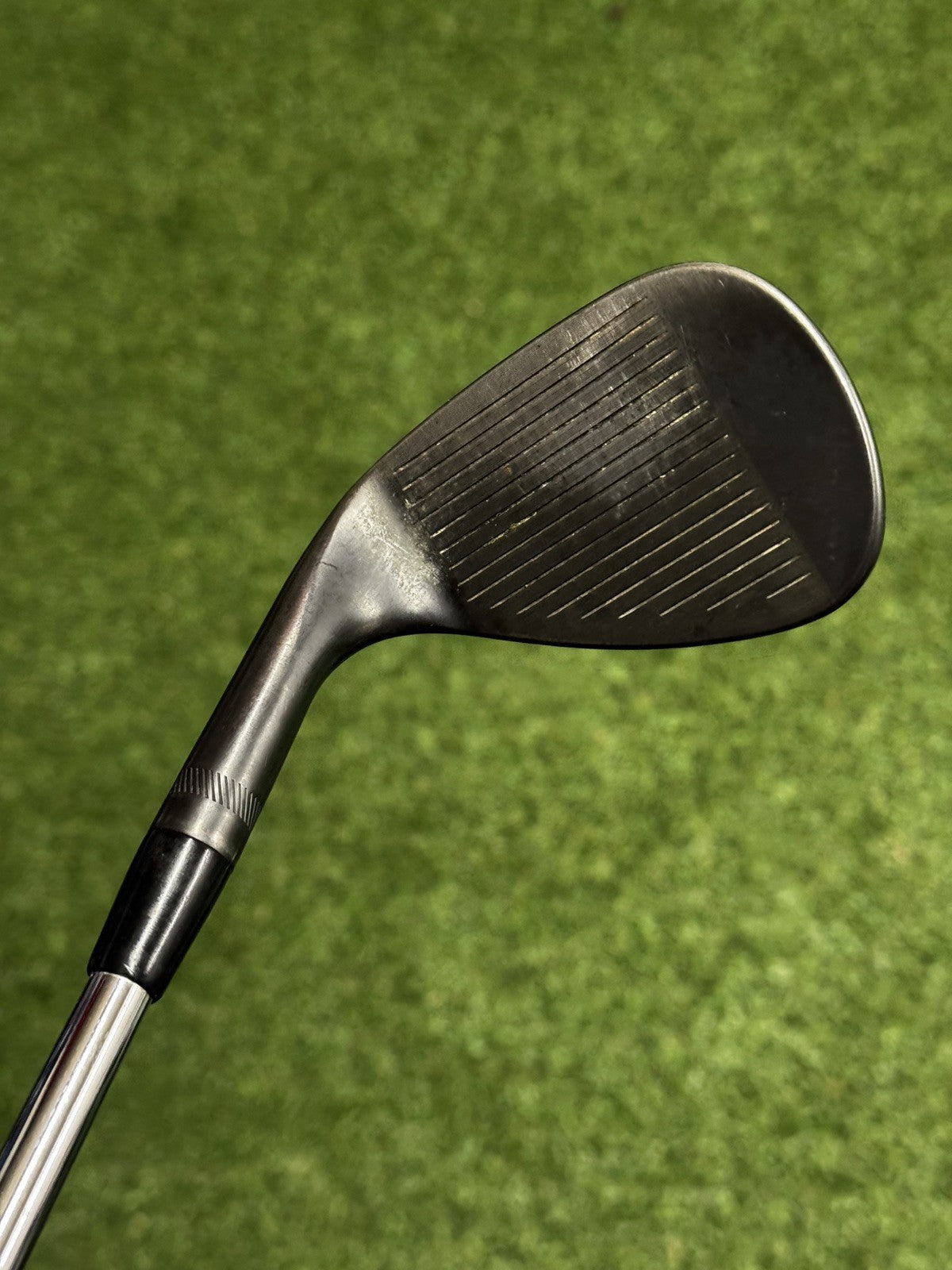 Titleist Vokey SM9 Jet Black Gap Wedge 52 Degree Wedge Flex Shaft