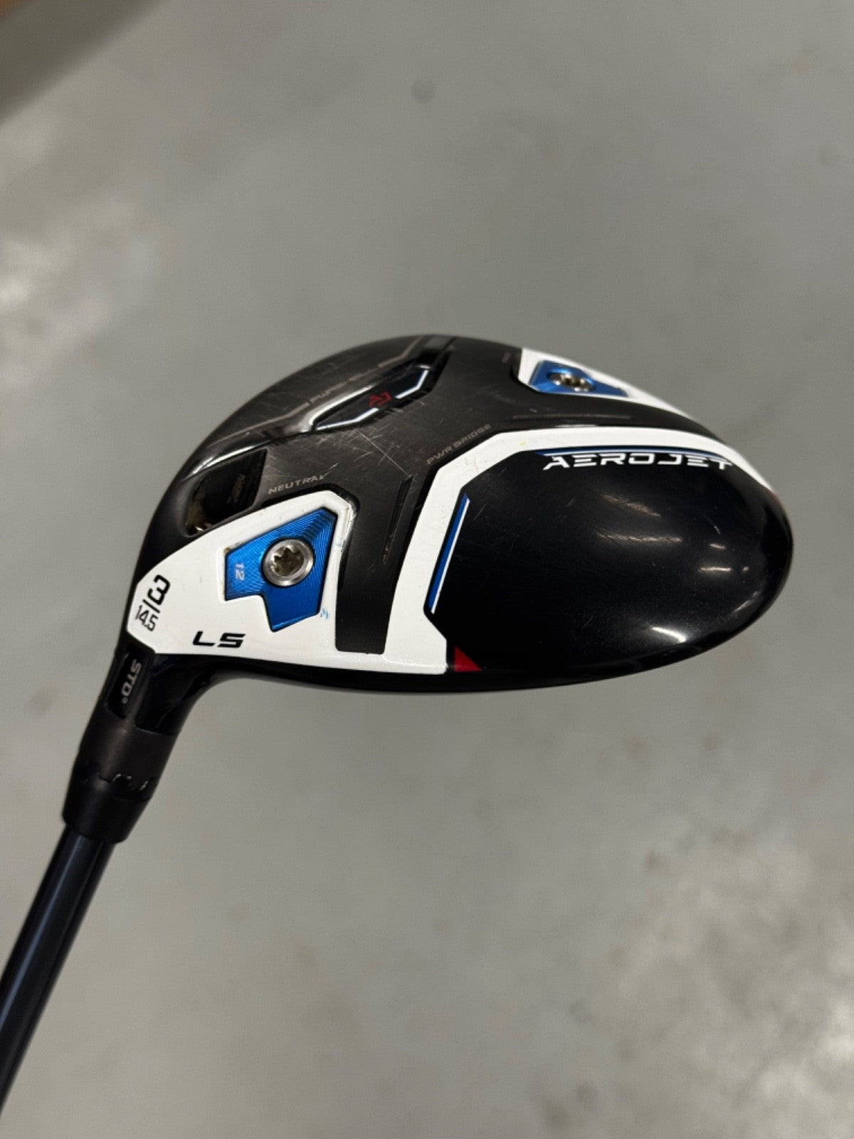 Left Hand Cobra Aerojet LS #3 Wood 15 Degree Regular Flex Shaft *used*