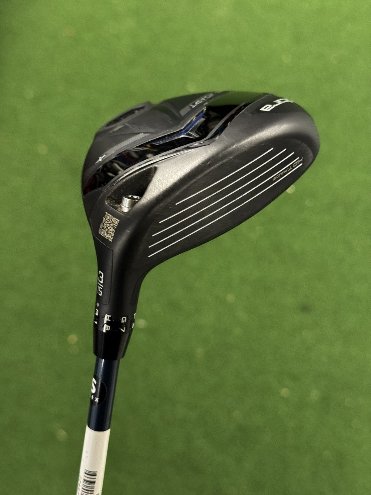 Cobra DS-Adapt X #3 Wood 15 Degree Stiff Flex Denali Blue 60 Shaft