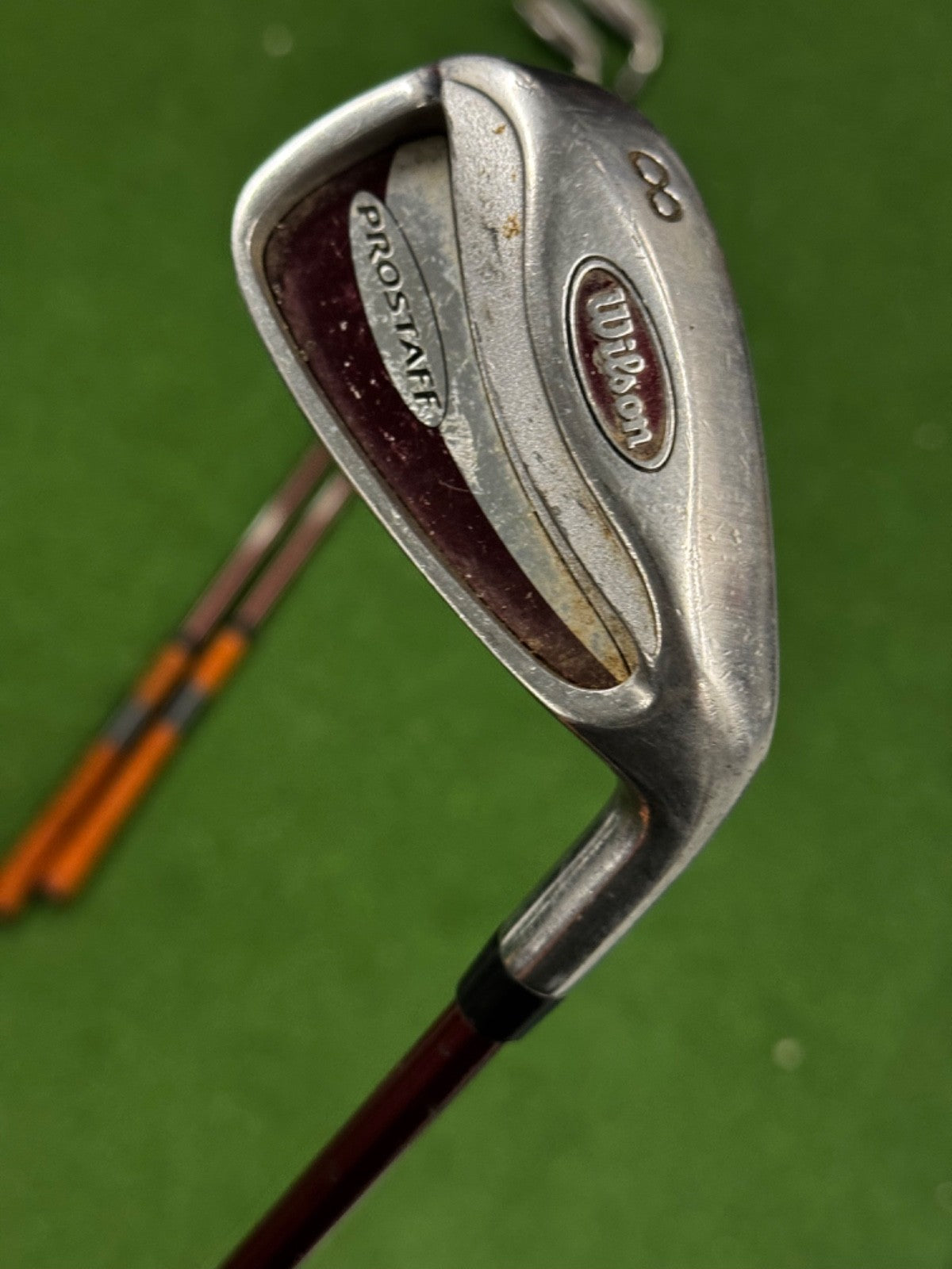 Wilson Iron Set Pro Staff 6-Pw Graphite Regular Shaft *used*