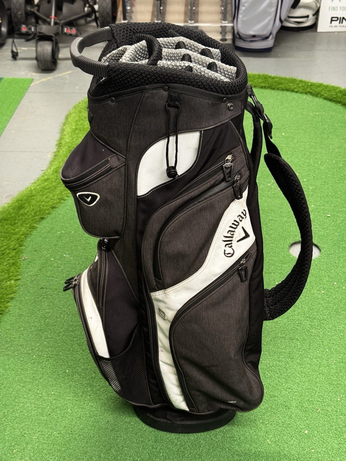 Callaway Golf Cart Bag Black/Grey/White