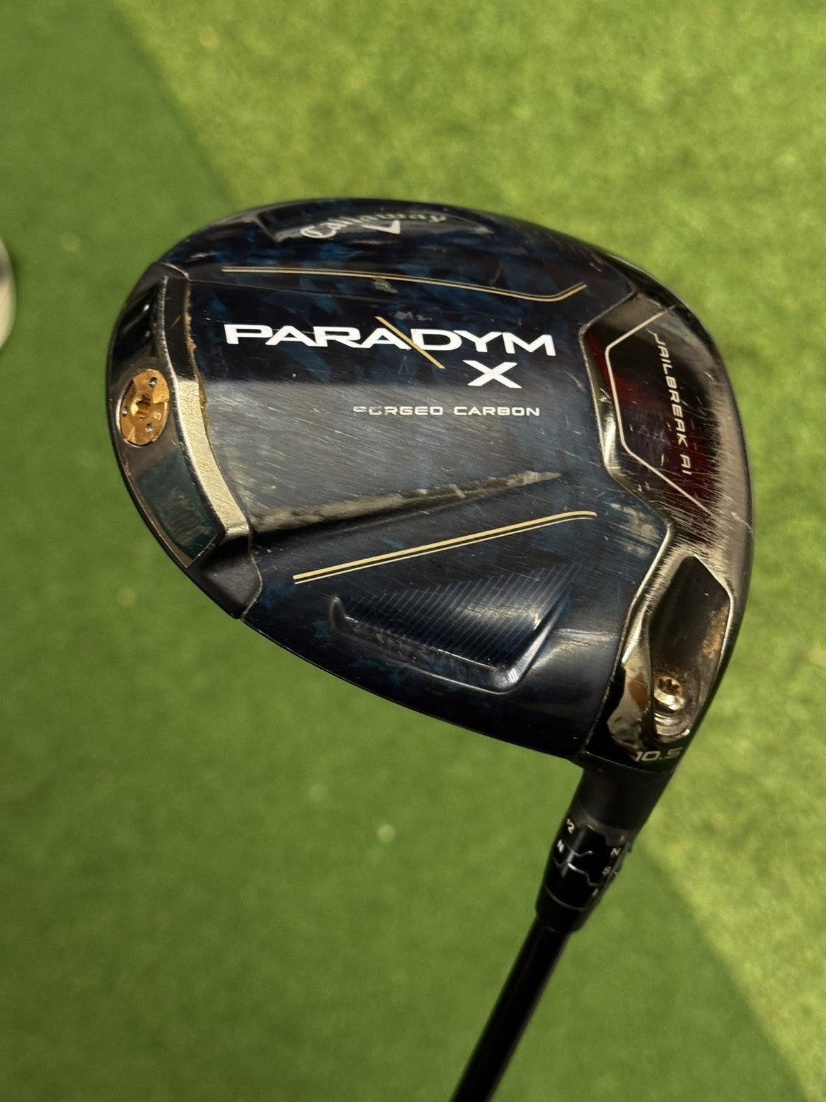 Callaway Paradym X 10.5 Degree Driver Stiff HZRDUS 6.0 Shaft