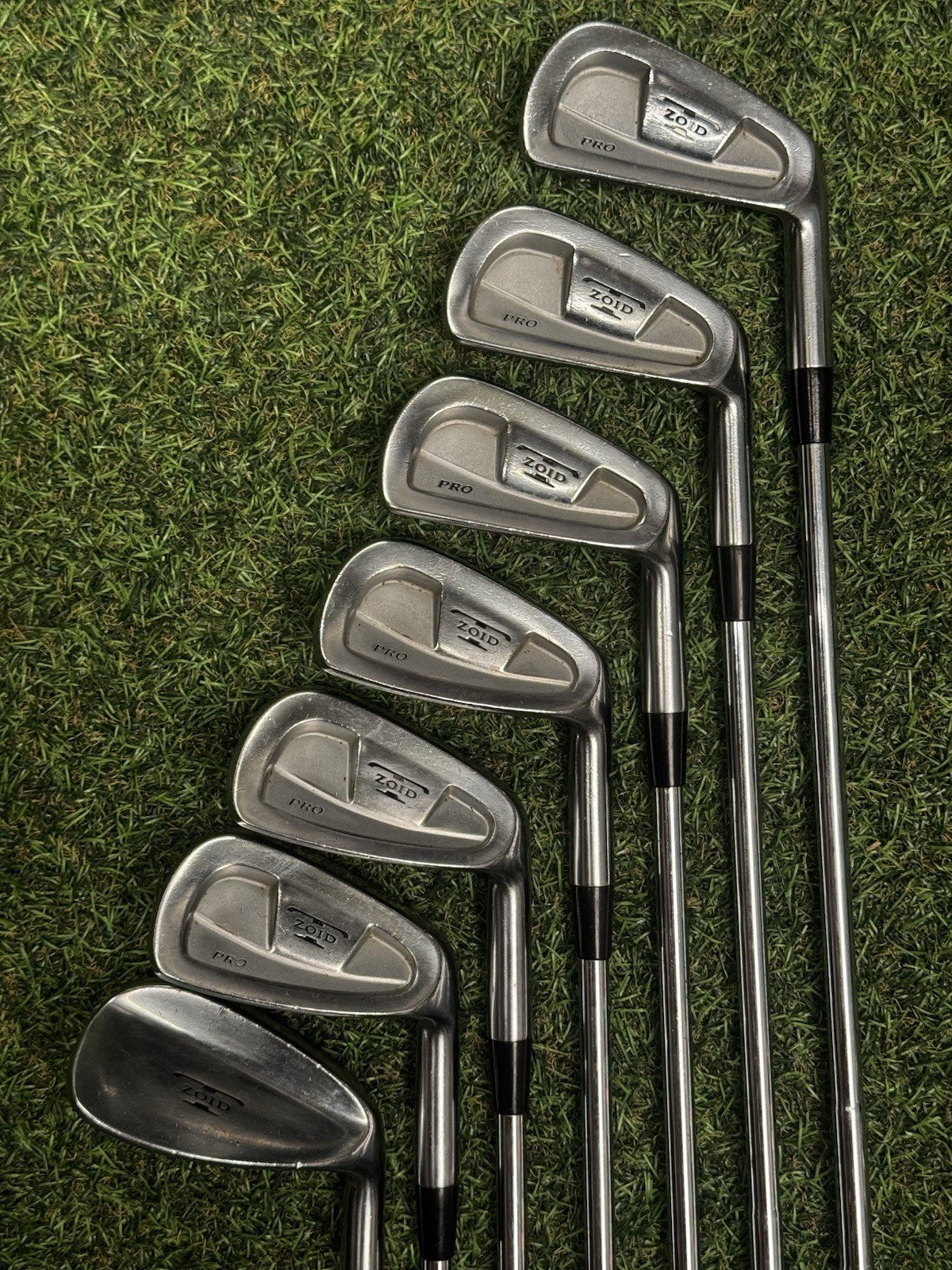 Mizuno T-Zoid Pro Iron Set 5-SW Regular Flex Dynamic Gold Steel Shafts
