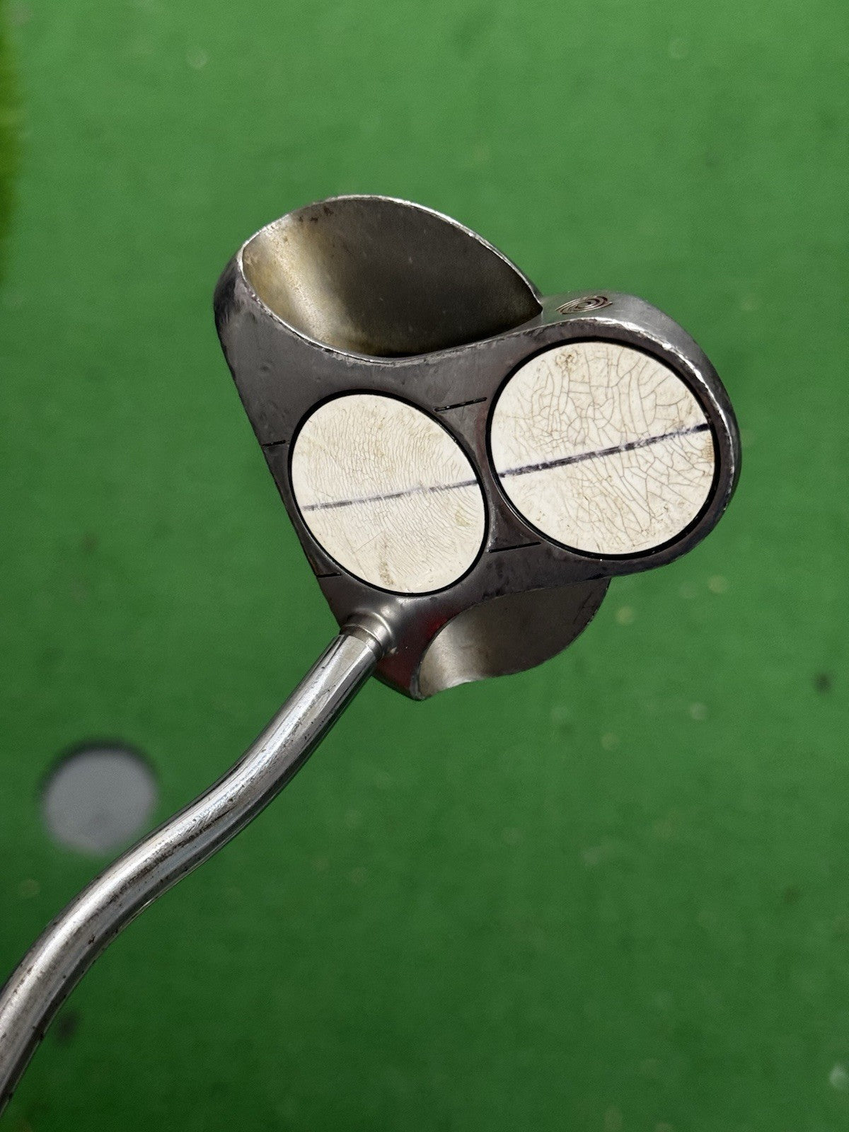 Odyssey White Steel 2 Ball Putter