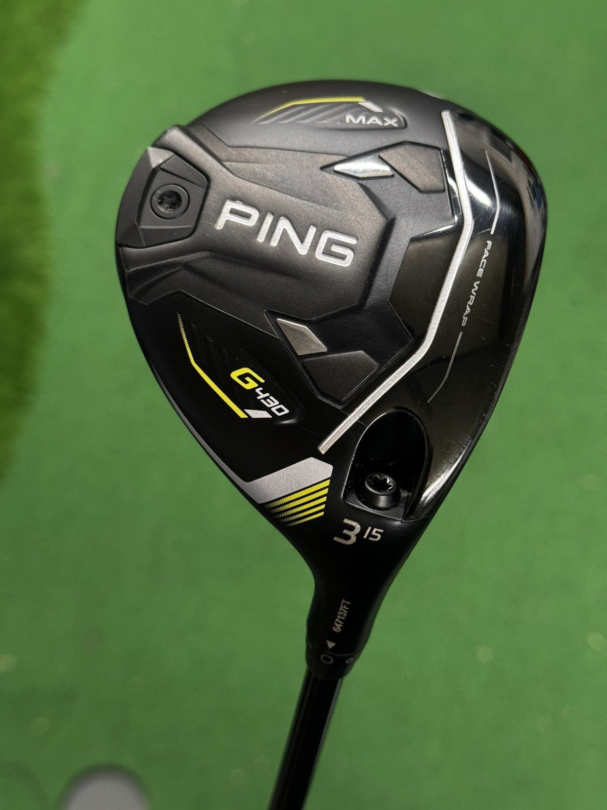 Ping G430 Max 3 Wood 15 Degree X Stiff Flex Kali White 70x Shaft