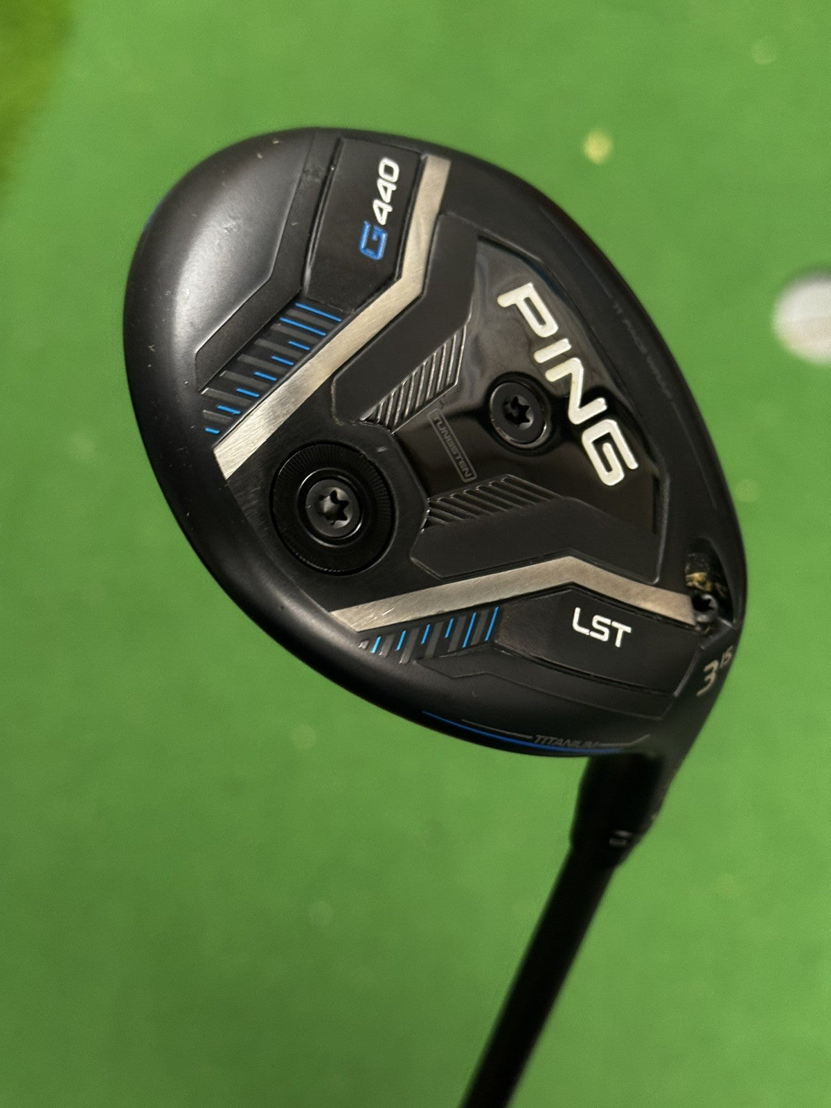 Ping G440 LST 3 Wood 15 Degree X Stiff Flex Tour Edition HZRDUS Black 70 Shaft
