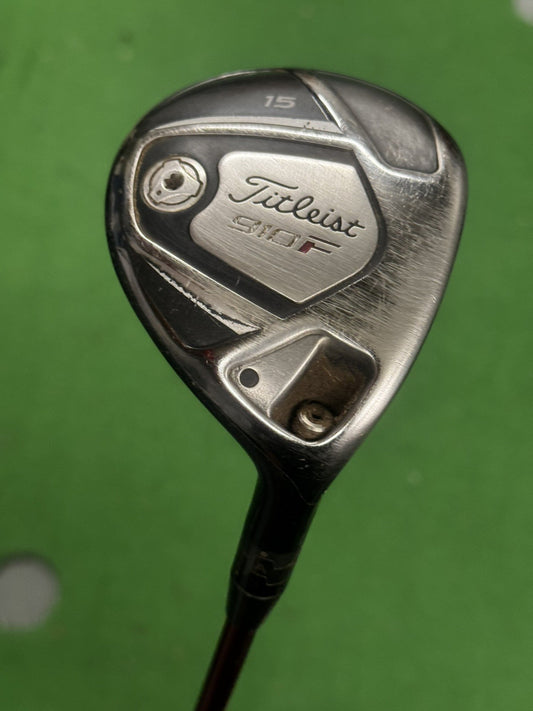 Titleist 910F 3 Wood 15 Degree Regular Flex Diamana Red Shaft