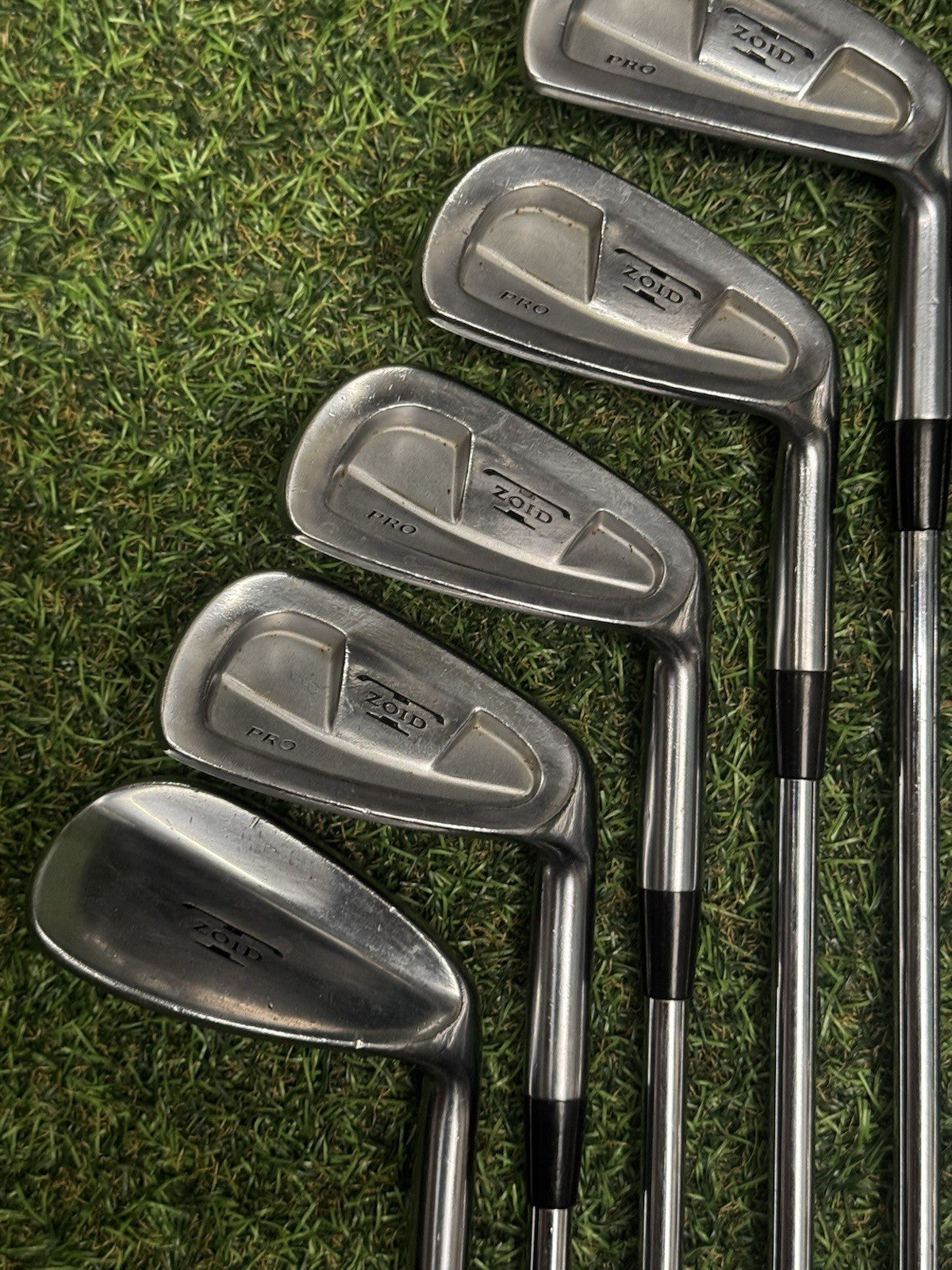 Mizuno T-Zoid Pro Iron Set 5-SW Regular Flex Dynamic Gold Steel Shafts