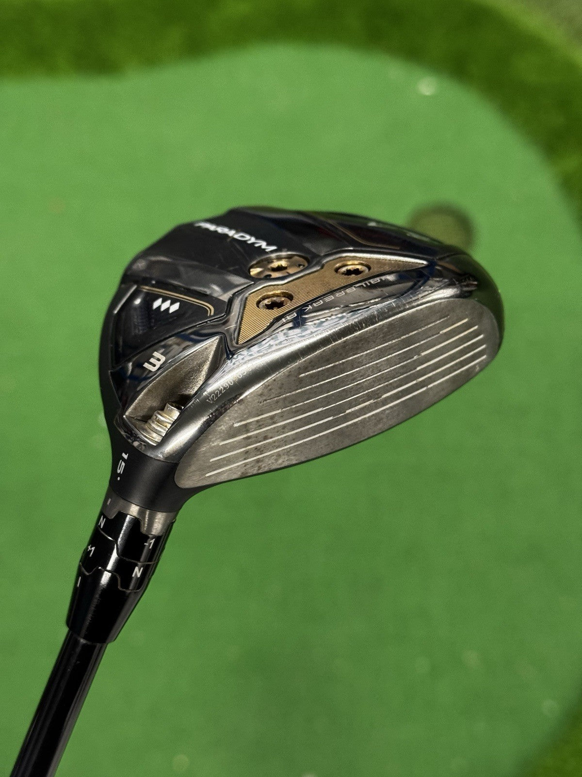 Callaway Paradym Triple Diamond 3 Wood 15° Kali Stiff Shaft