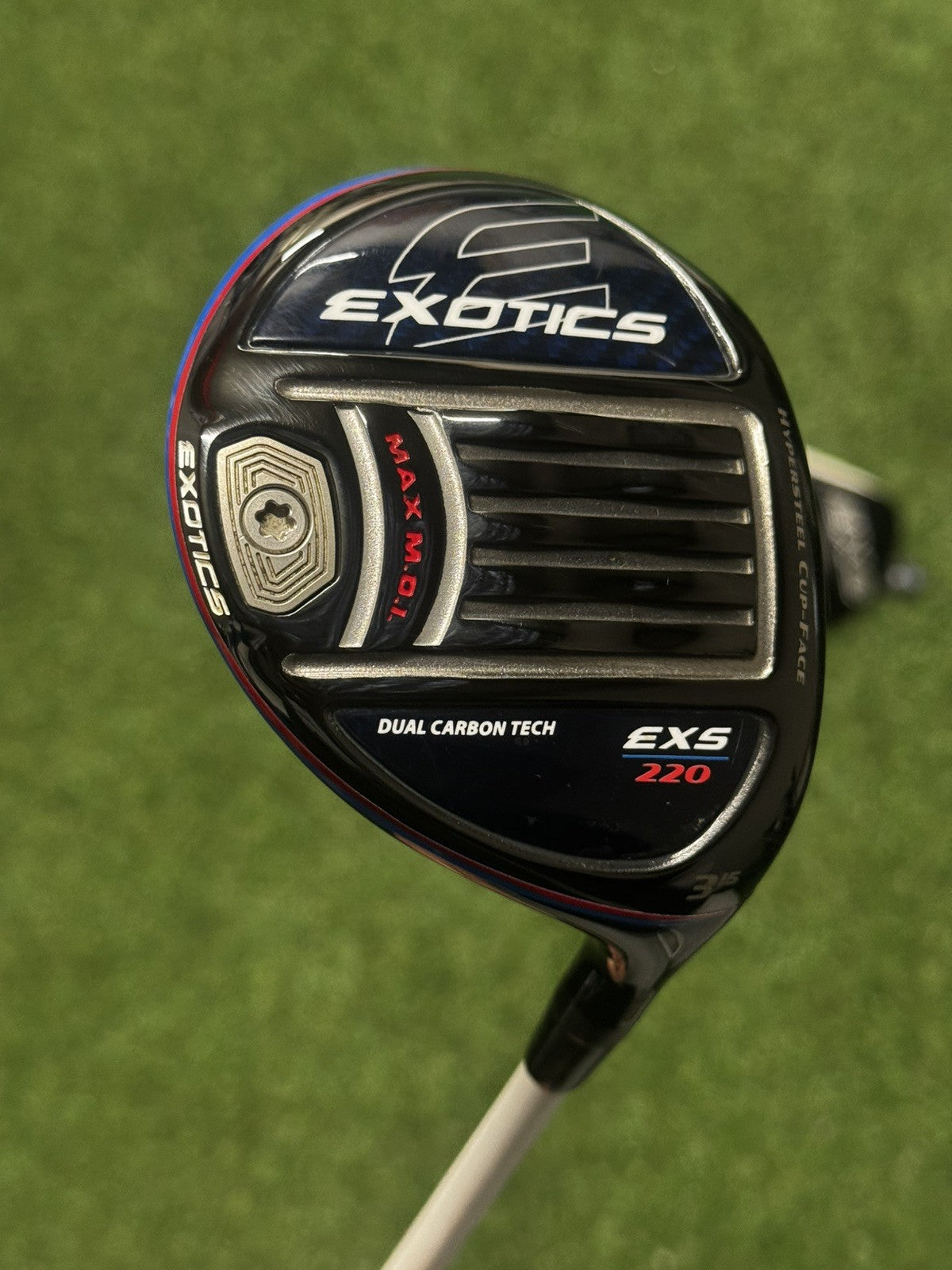 Tour Edge Exotics EXS 220 15˚ 3 Wood Regular Flex 