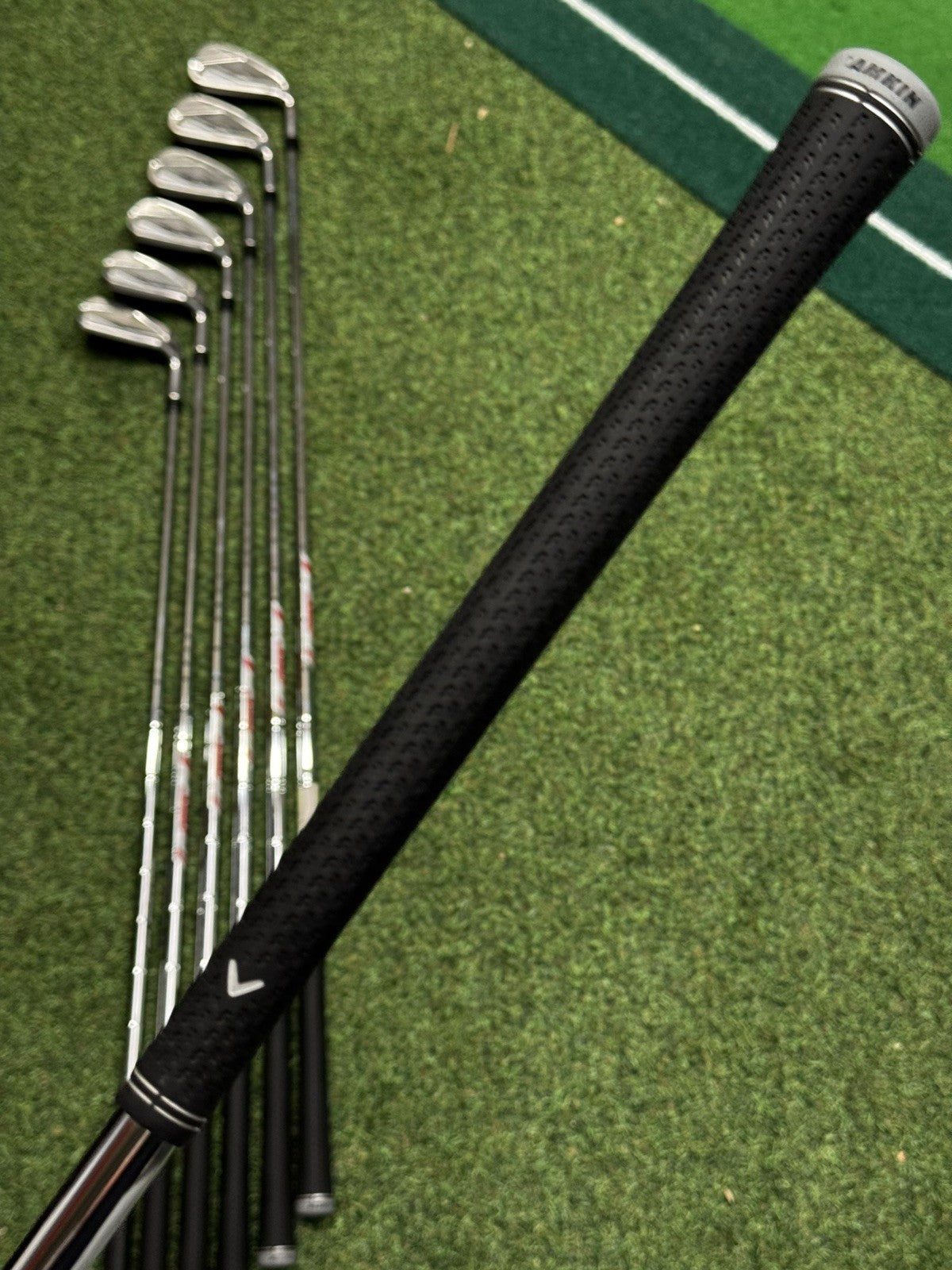 Callaway Paradym Ai Smoke HL Iron Set 5-AW Regular Flex AMT Red R300 Shafts