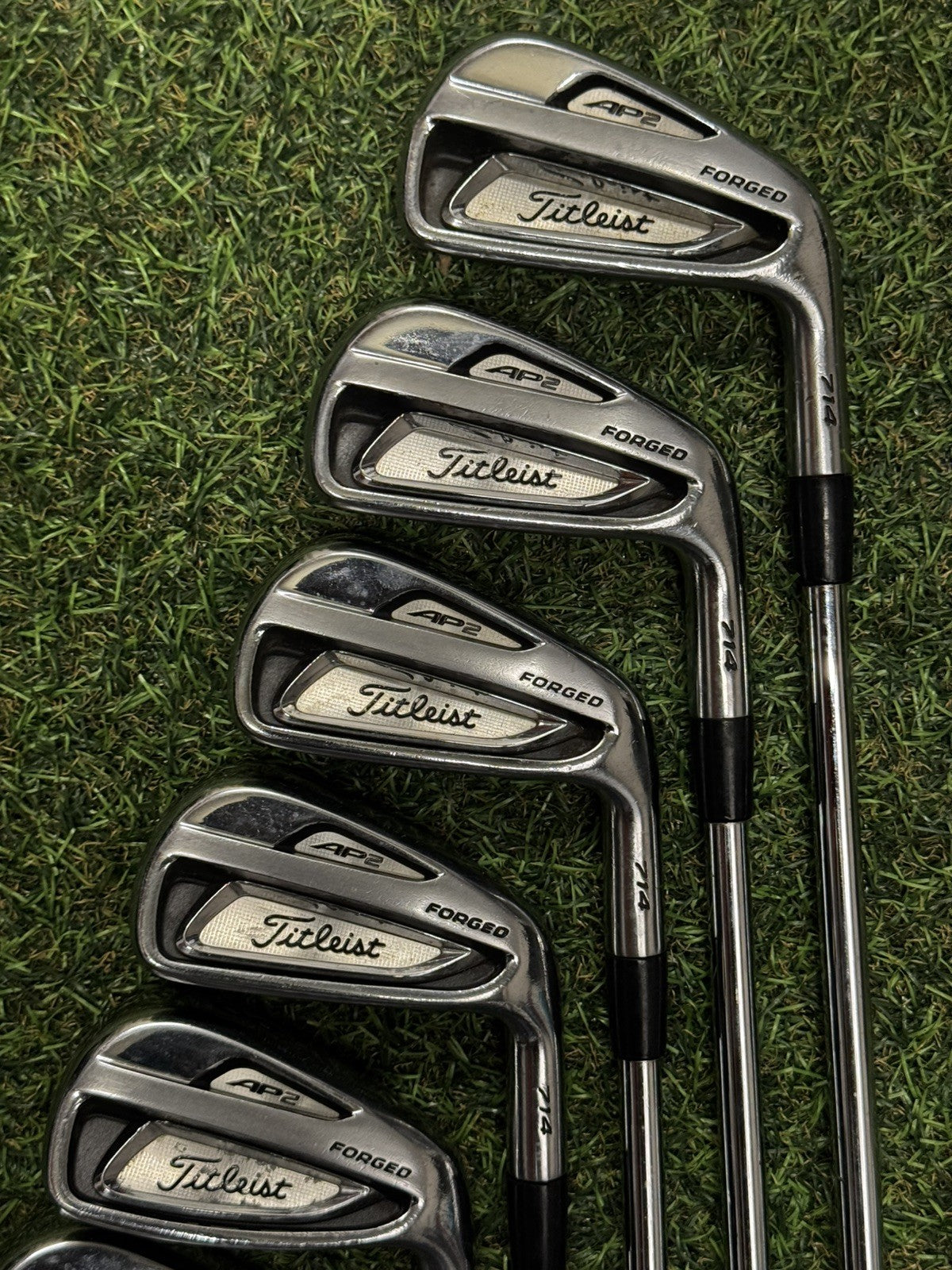 Titleist AP2 714 Iron Set 4-PW Stiff Flex S300 Shafts