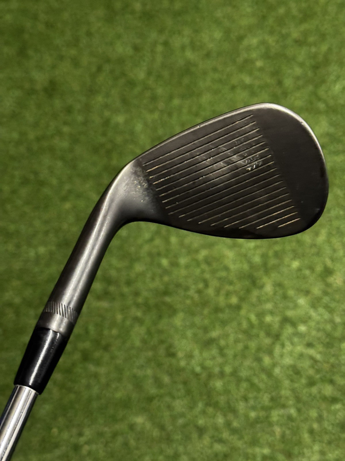 Titleist Vokey SM9 Jet Black Lob Wedge 60 Degree Wedge Flex Shaft