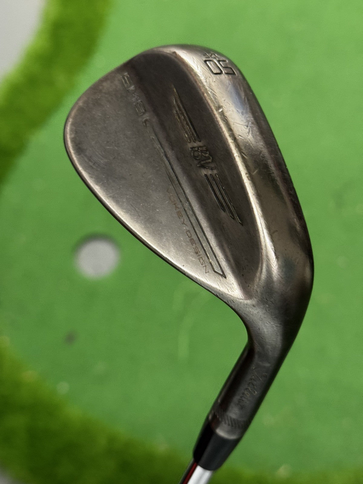 Titleist SM9 Black Gap Wedge 50 Degree Wedge Flex Steel Vokey Shaft