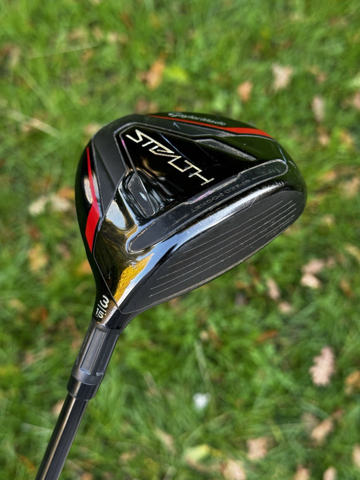 TAYLORMADE STEALTH #3 WOOD 15° VENTUS RED REGULAR FLEX SHAFT