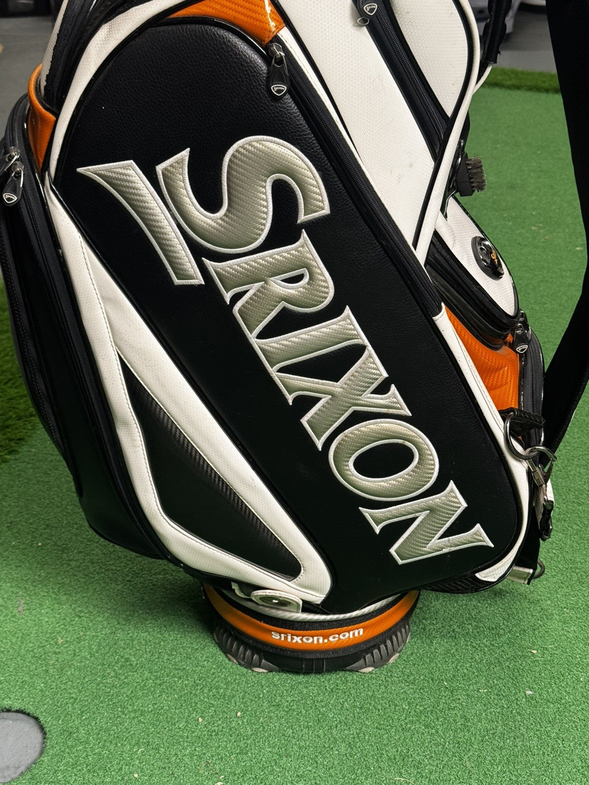 Srixon Tour Staff Bag White/Black/Orange