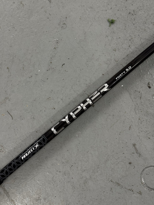 Callaway Cypher Black Driver Shaft 40g 5.0 Senior Flex Shaft -1"  *Used*