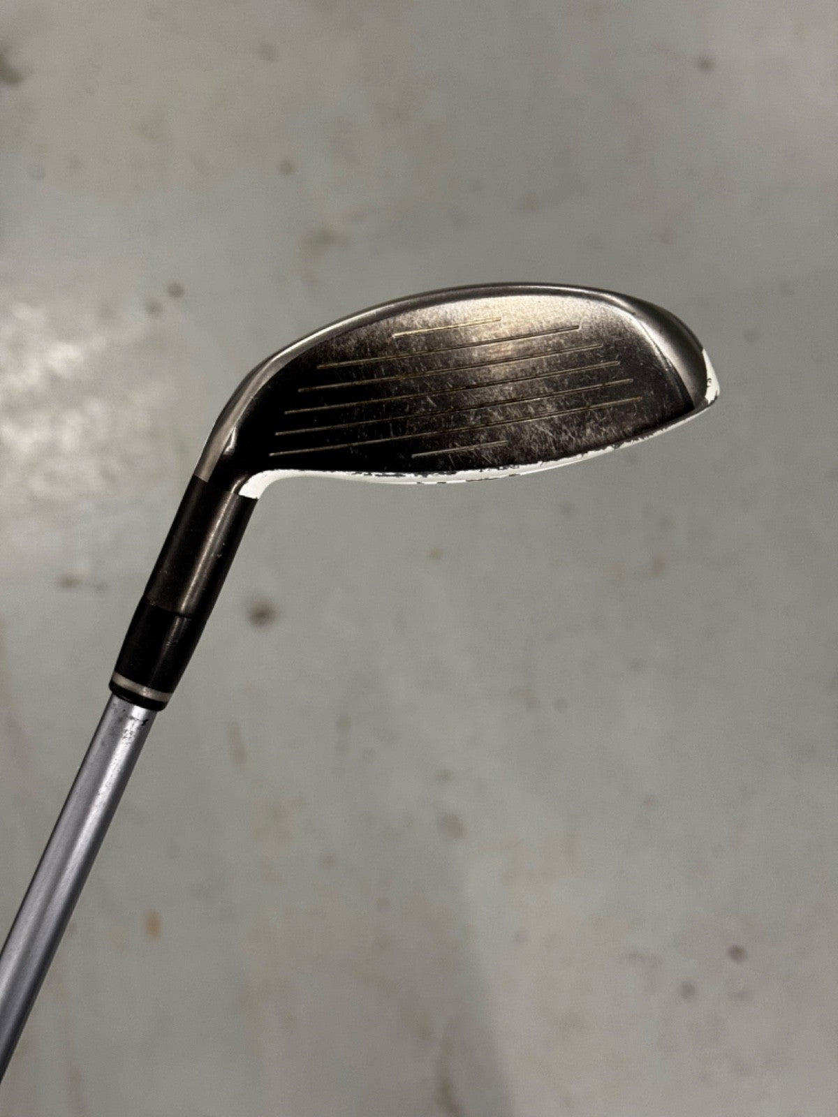 Adams Idea Super S #4 Hybrid 22 Degree Stiff Flex Shaft *used*