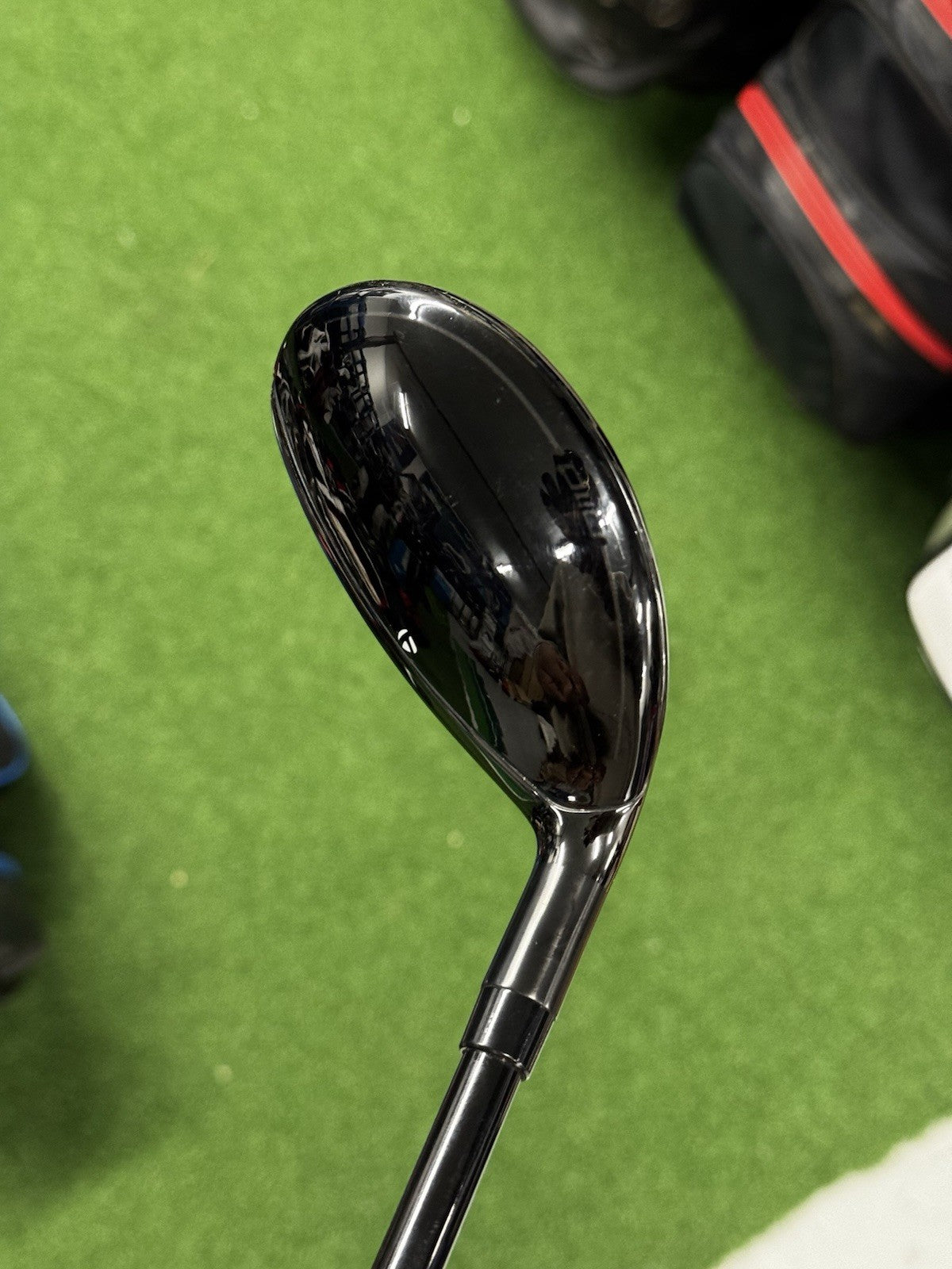 Taylormade Qi10 #4 Hybrid 22 Degree Stiff Flex Fujikura Ventus TR Blue 7 Shaft