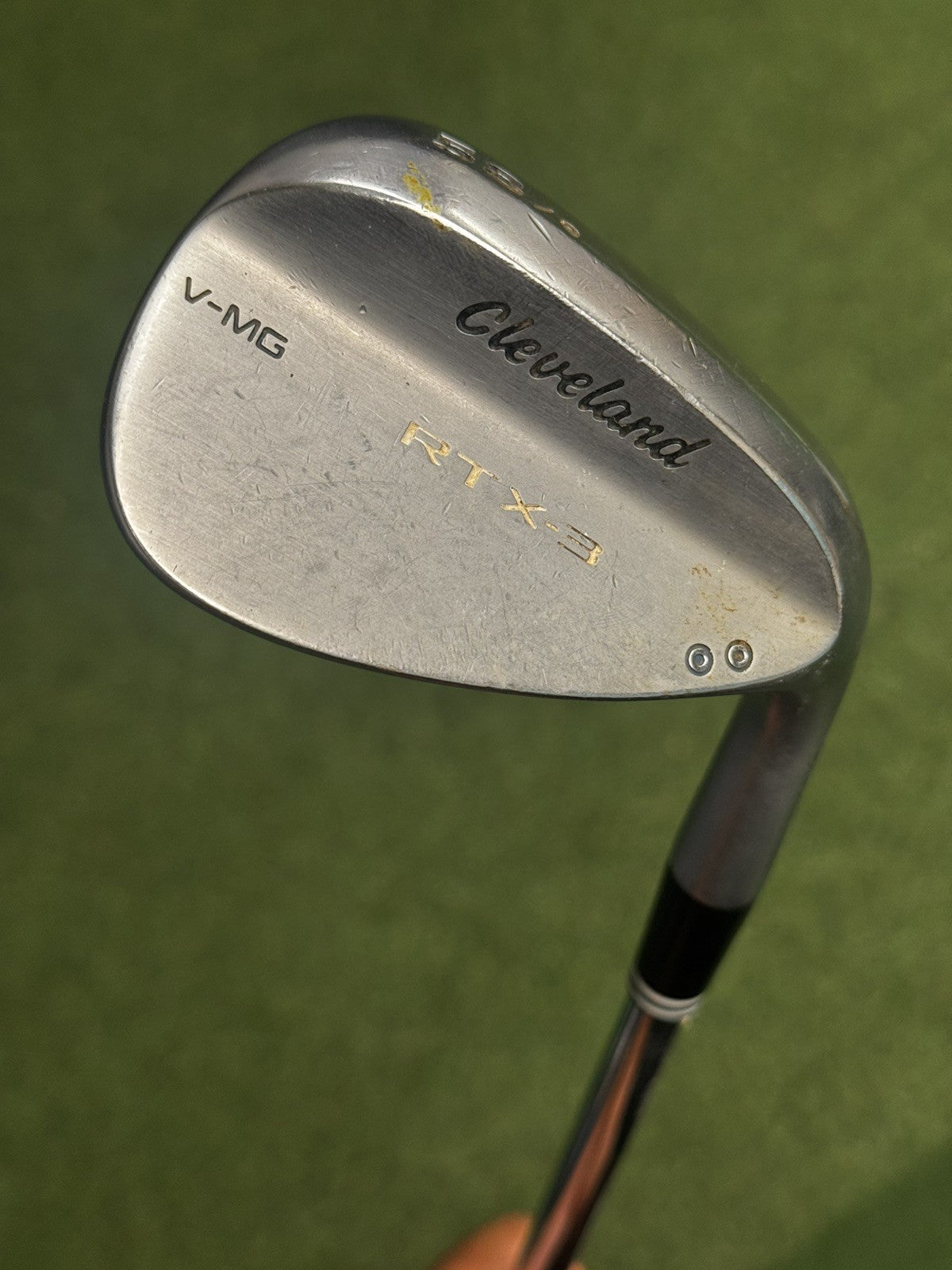 Cleveland RTX-3 Lob Wedge 58 Degree Wedge Flex Dynamic Gold Shaft