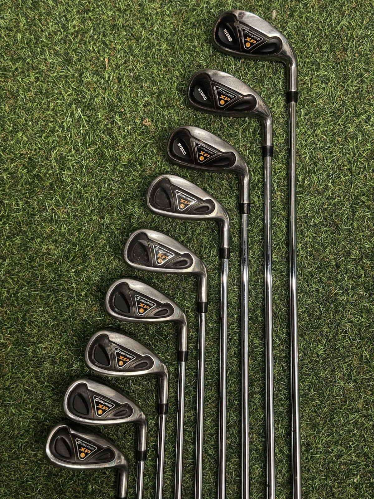 Turbo Power XP I Iron Set 3-Sw Regular Steel Shafts