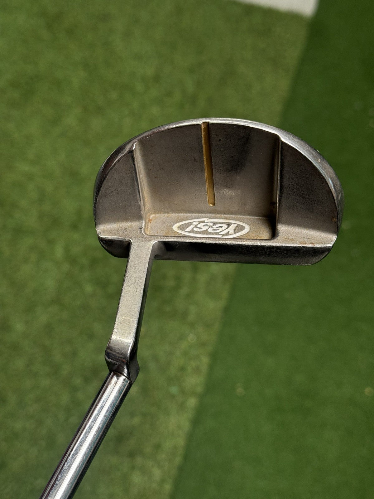 Yes! Golf Left Hand C-Groove Penny Putter 