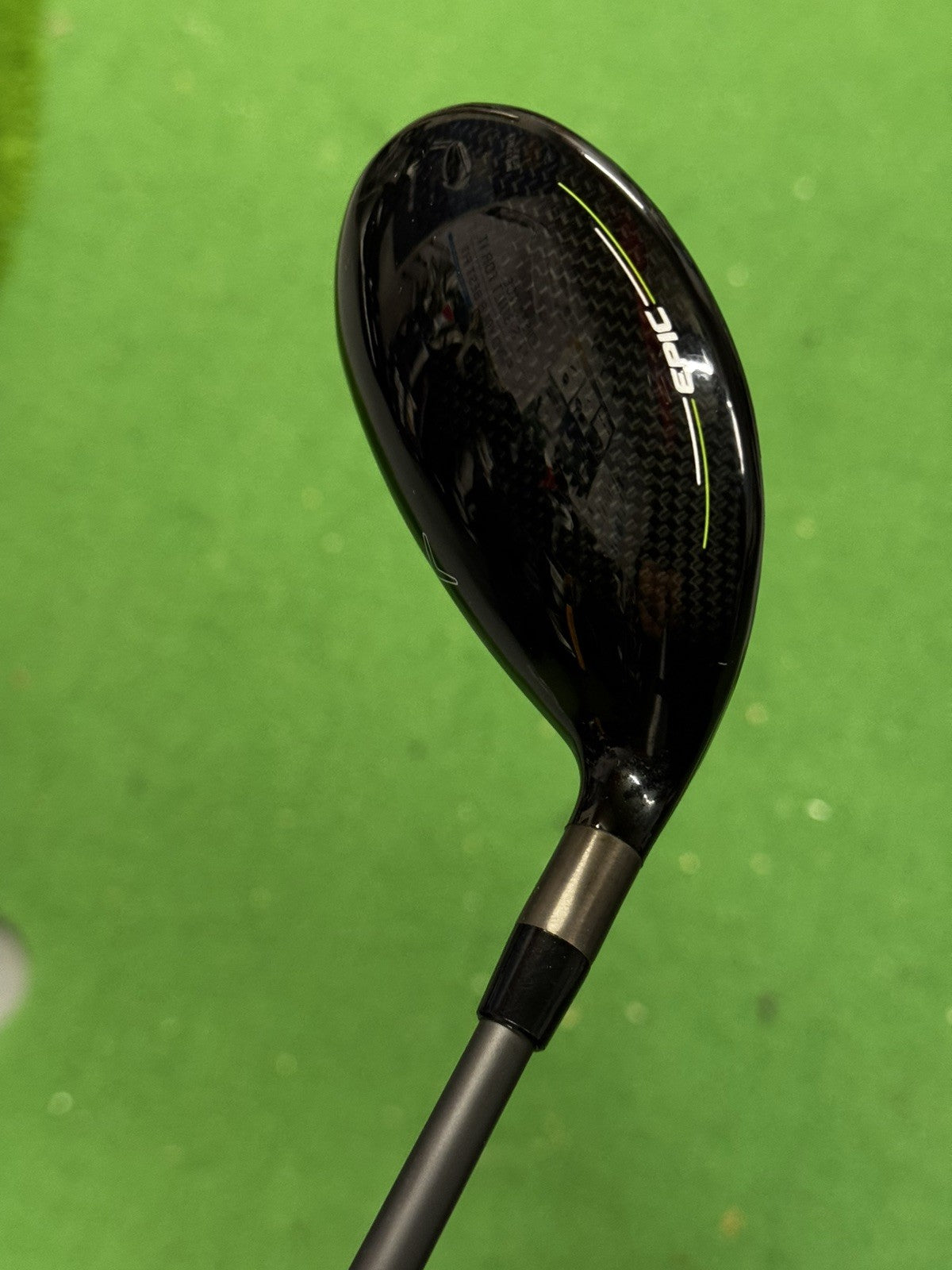 Callaway Epic Speed 5 Wood 18 Degree Stiff Flex HZRDUS Smoke Green Shaft