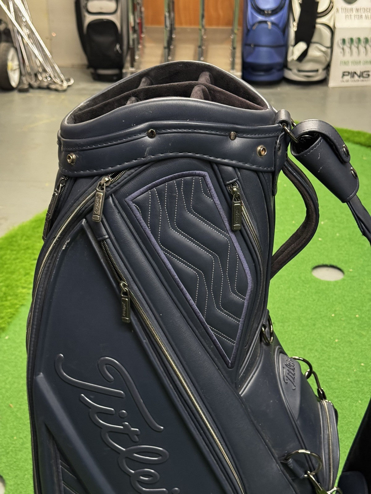Titleist Albatross Tour Series Golf Bag Navy *RARE*