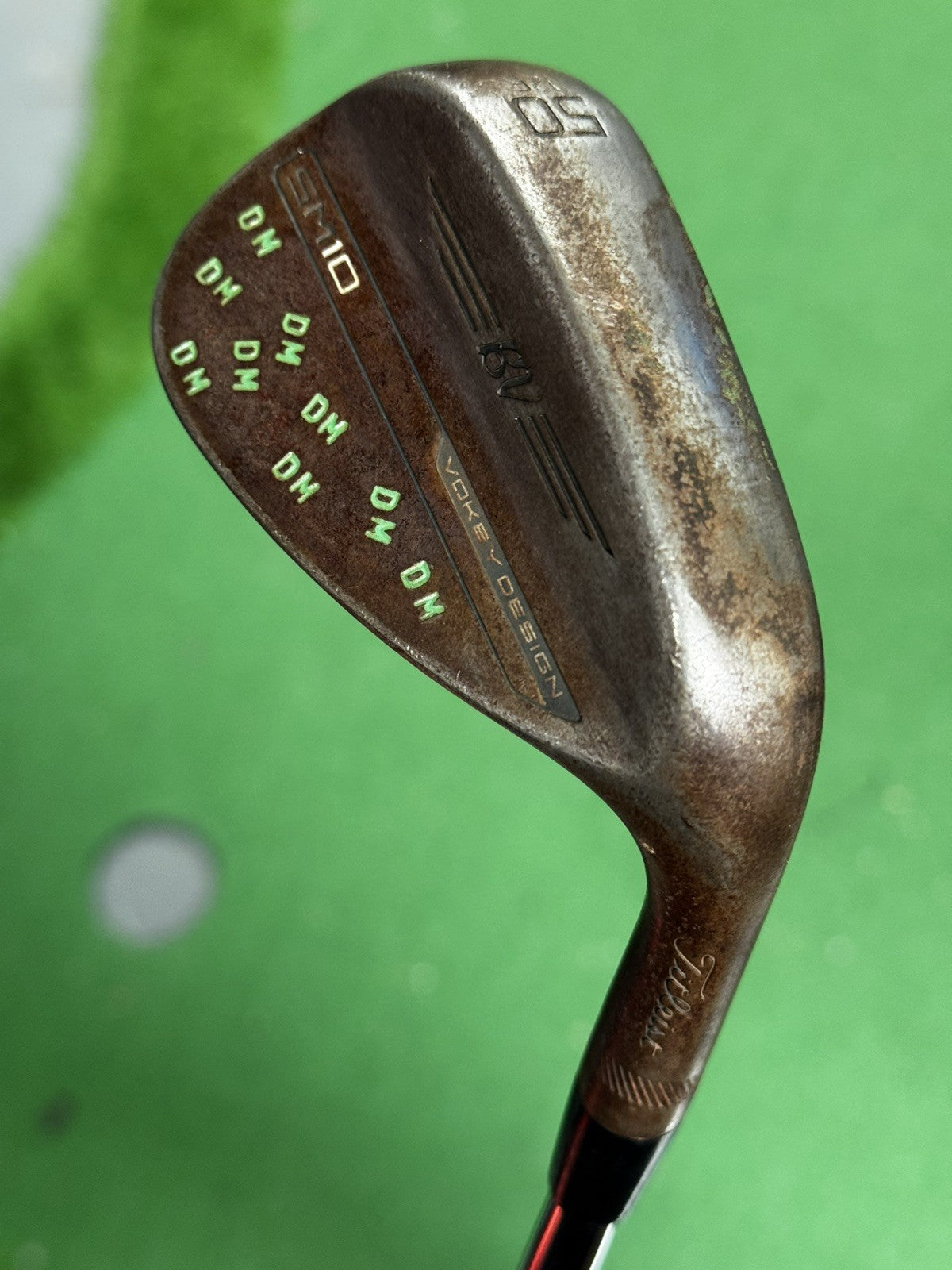 Titleist Vokey SM10 Raw Gap Wedge 50 Degree Stiff Flex