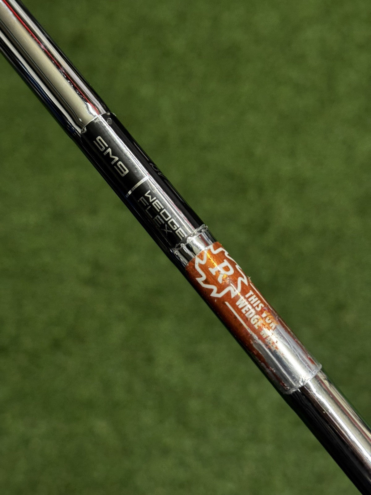 Titleist Vokey SM9 Jet Black Gap Wedge 52 Degree Wedge Flex Shaft