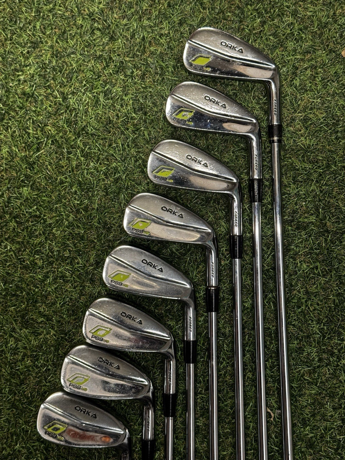 ORKA PS9 MB Forged Iron Set 4-PW Stiff Flex Shafts