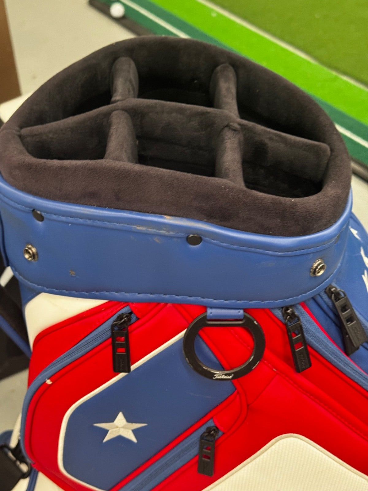 Titleist Limited Edition US Major Tour Staff Cart Bag  *used*