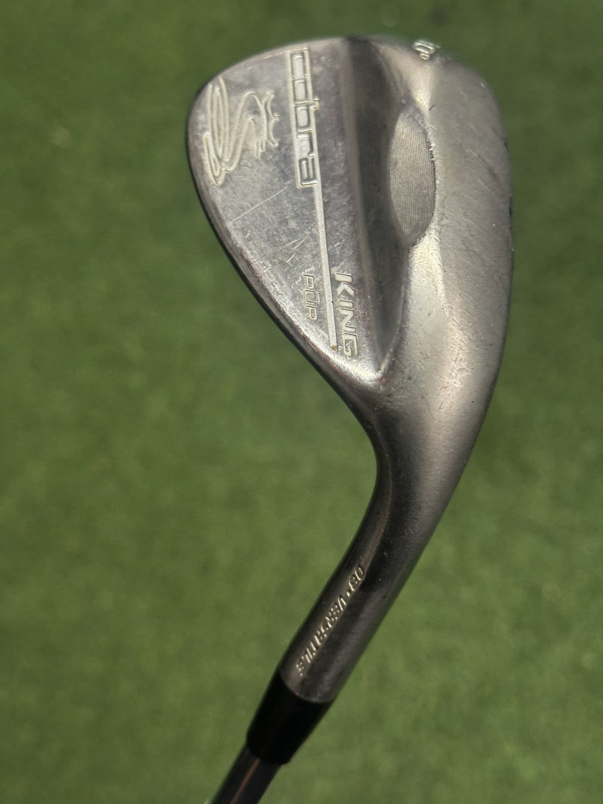 Cobra King Pur Lob Wedge 60 Degree Stiff Flex Steel Shaft