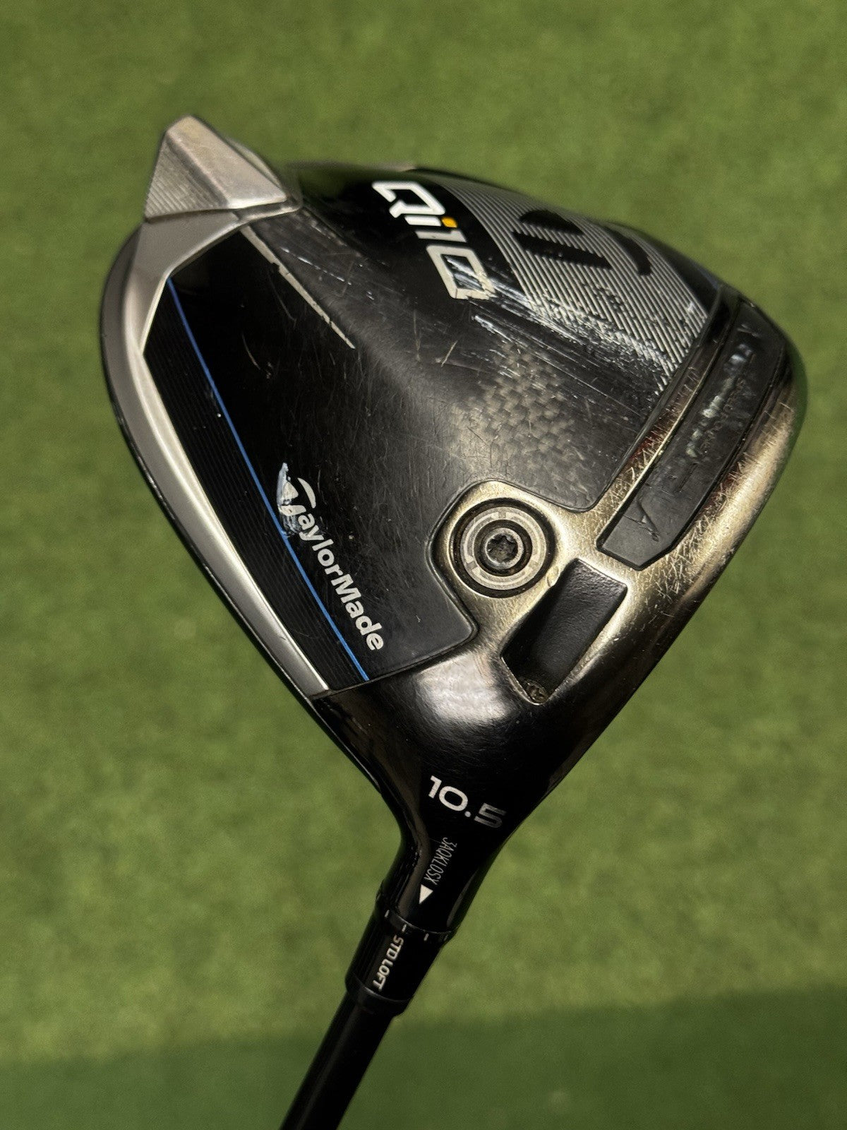 TaylorMade QI10 Driver 10.5 Stiff Flex Ventus TR Shaft